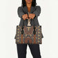 Mali Mud Cloth African Village Leather Bag Ethnic Geometry Style