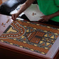 Mali Mud Cloth African Village Puzzle Ethnic Geometry Style