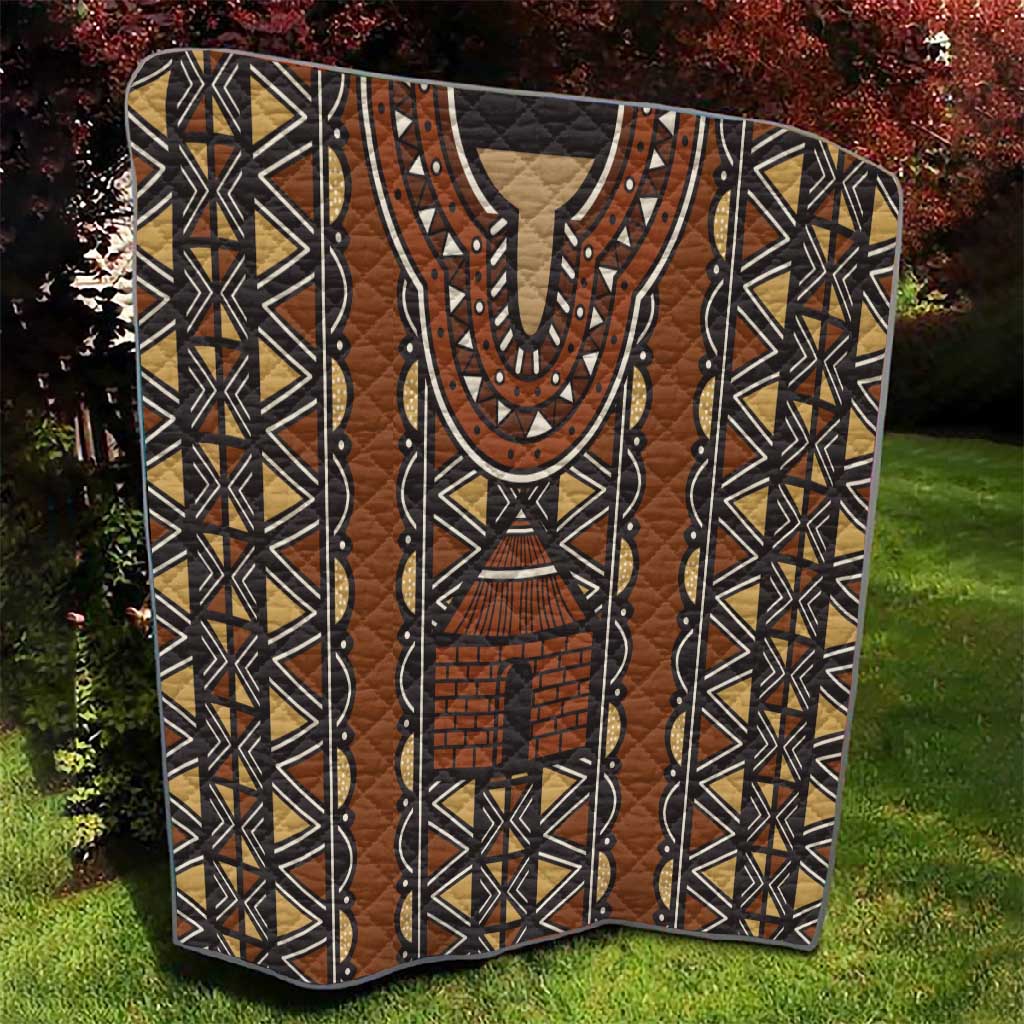 Mali Mud Cloth Village Legacy Quilt African Tribal Pattern - African Pride