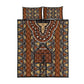 Mali Mud Cloth Village Legacy Quilt Bed Set African Tribal Pattern - African Pride