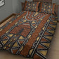 Mali Mud Cloth Village Legacy Quilt Bed Set African Tribal Pattern - African Pride