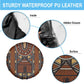 Mali Mud Cloth Village Legacy Spare Tire Cover African Tribal Pattern - African Pride