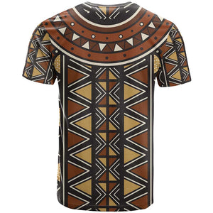 Mali Mud Cloth Village Legacy T shirt African Tribal Pattern - African Pride