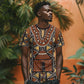 Mali Mud Cloth Village Legacy T shirt African Tribal Pattern - African Pride