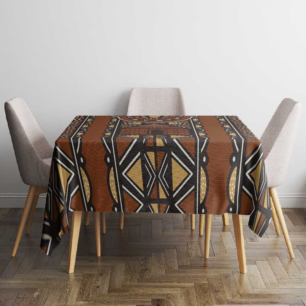 Mali Mud Cloth Village Legacy Tablecloth African Tribal Pattern - African Pride