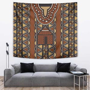 Mali Mud Cloth Village Legacy Tapestry African Tribal Pattern - African Pride