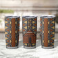 Mali Mud Cloth Village Legacy Tumbler Cup African Tribal Pattern - African Pride