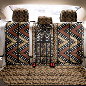 Mali Mud Cloth Leopards Legacy Back Car Seat Cover African Tribal Pattern - African Pride