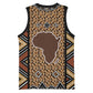 Mali Mud Cloth Leopards Legacy Basketball Jersey African Tribal Pattern LT15
