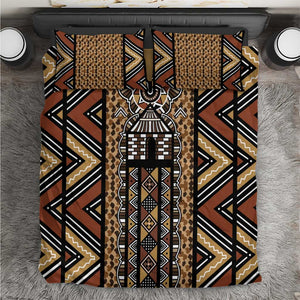 Mali Mud Cloth Leopards Legacy Bedding Set African Tribal Pattern - African Pride