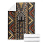 Mali Mud Cloth Leopards Legacy Blanket African Tribal Pattern - African Pride