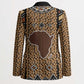 Mali Mud Cloth Leopards Legacy Blazer Tribal Village