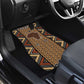 Mali Mud Cloth Leopards Legacy Car Mats African Tribal Pattern - African Pride