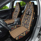 Mali Mud Cloth Leopards Legacy Car Seat Cover African Tribal Pattern - African Pride