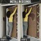 Mali Mud Cloth Leopards Legacy Door Cover Tribal Village