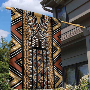 Mali Mud Cloth Leopards Legacy Garden Flag African Tribal Pattern - African Pride