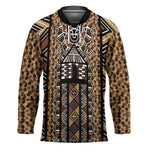 Mali Mud Cloth Leopards Legacy Hockey Jersey Tribal Village