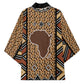Mali Mud Cloth Leopards Legacy Kimono Tribal Village