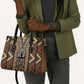 Mali Mud Cloth Leopards Legacy Leather Bag Tribal Village