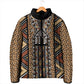 Mali Mud Cloth Leopards Legacy Padded Jacket Tribal Village