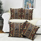 Mali Mud Cloth Leopards Legacy Pillow Cover Tribal Village