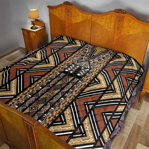 Mali Mud Cloth Leopards Legacy Quilt African Tribal Pattern - African Pride
