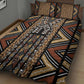Mali Mud Cloth Leopards Legacy Quilt Bed Set African Tribal Pattern - African Pride