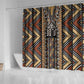 Mali Mud Cloth Leopards Legacy Shower Curtain African Tribal Pattern - African Pride