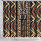 Mali Mud Cloth Leopards Legacy Shower Curtain African Tribal Pattern - African Pride