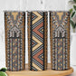 Mali Mud Cloth Leopards Legacy Skinny Tumbler African Tribal Pattern - African Pride
