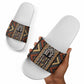 Mali Mud Cloth Leopards Legacy Slide Sandals Tribal Village