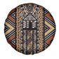 Mali Mud Cloth Leopards Legacy Spare Tire Cover African Tribal Pattern - African Pride