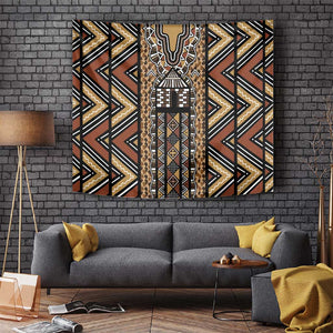 Mali Mud Cloth Leopards Legacy Tapestry African Tribal Pattern - African Pride
