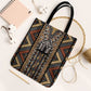 Mali Mud Cloth Leopards Legacy Tote Bag Tribal Village