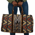 Mali Mud Cloth Leopards Legacy Travel Bag Tribal Village