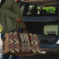 Mali Mud Cloth Leopards Legacy Travel Bag Tribal Village