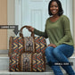Mali Mud Cloth Leopards Legacy Travel Bag Tribal Village
