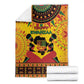 Afro-Americans Kwanzaa Blanket African Pattern