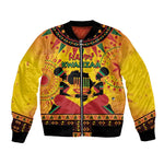 Afro-Americans Kwanzaa Bomber Jacket African Pattern