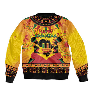 Afro-Americans Kwanzaa Bomber Jacket African Pattern