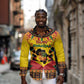 Afro-Americans Kwanzaa Long Sleeve Button Shirt African Pattern
