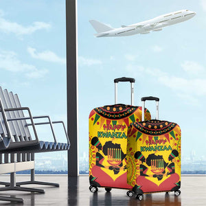 Afro-Americans Kwanzaa Luggage Cover African Pattern