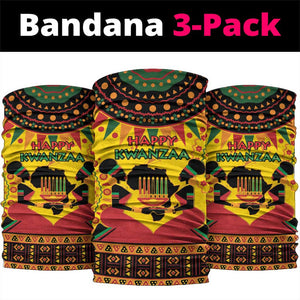Afro-Americans Kwanzaa Neck Gaiter African Pattern LT15