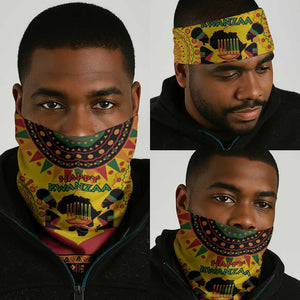 Afro-Americans Kwanzaa Neck Gaiter African Pattern LT15
