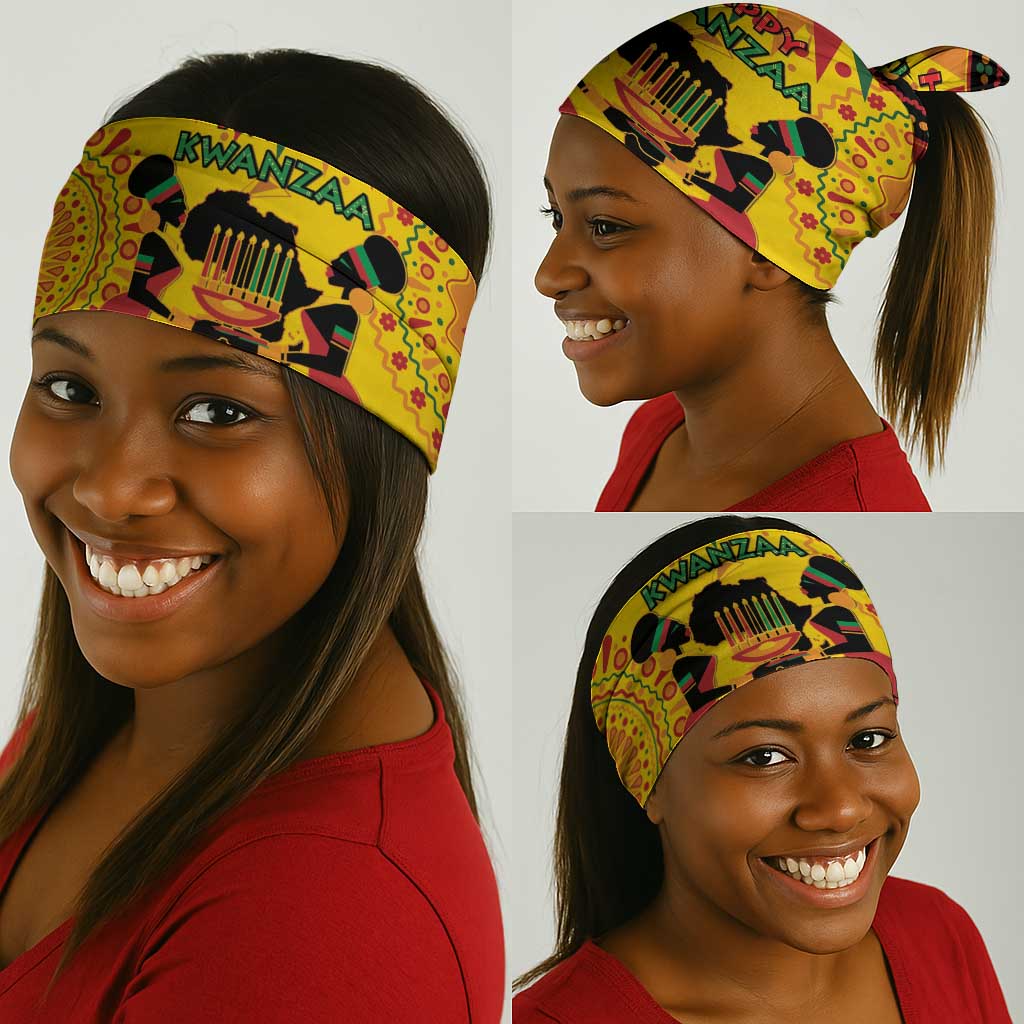 Afro-Americans Kwanzaa Neck Gaiter African Pattern LT15