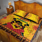 Afro-Americans Kwanzaa Quilt Bed Set African Pattern