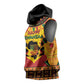 Afro-Americans Kwanzaa Sleeveless Hoodie African Pattern - African Pride