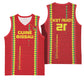 Custom Guinea Bissau Football Basketball Jersey Go Djurtus - African Pattern - African Pride