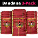 Custom Guinea Bissau Football Neck Gaiter Go Djurtus - African Pattern LT15