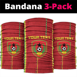 Custom Guinea Bissau Football Neck Gaiter Go Djurtus - African Pattern LT15